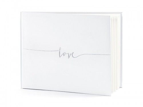  Svatební kniha hostů Love 24 x 18,5 cm, 22 stran
