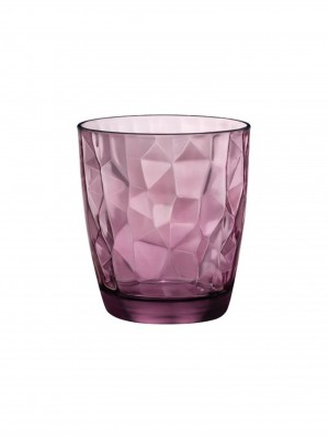  Sklenička fialová diamond 